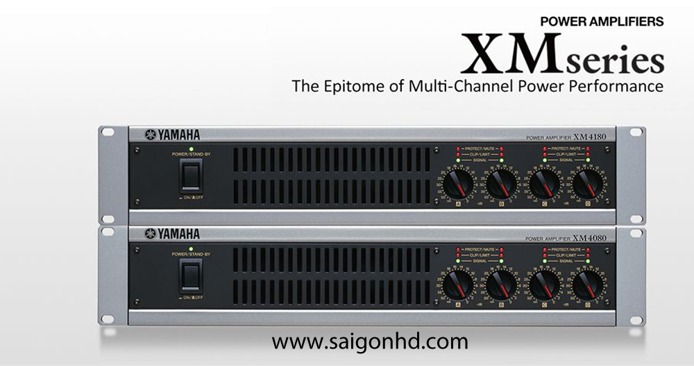 AMPLI CÔNG SUẤT YAMAHA XM4080 | SAIGON HD